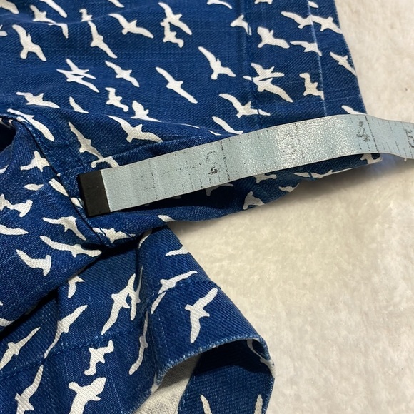 L.L. Bean Signature Bird Print Shorts - Picture 6 of 8